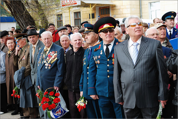 В Феодосии отметили 70-летие освобождения от фашистов