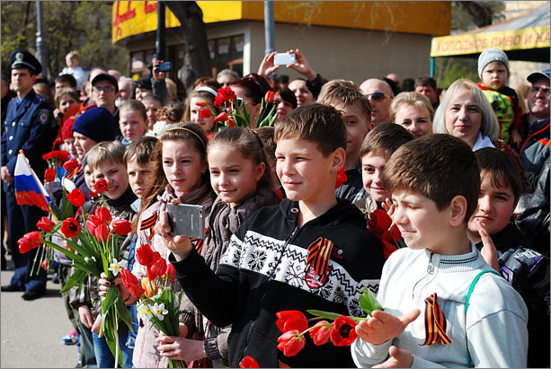 В Феодосии отметили 70-летие освобождения от фашистов