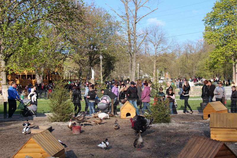 В парке миниатюр Бахчисарая отметили день освобождения города от фашистов
