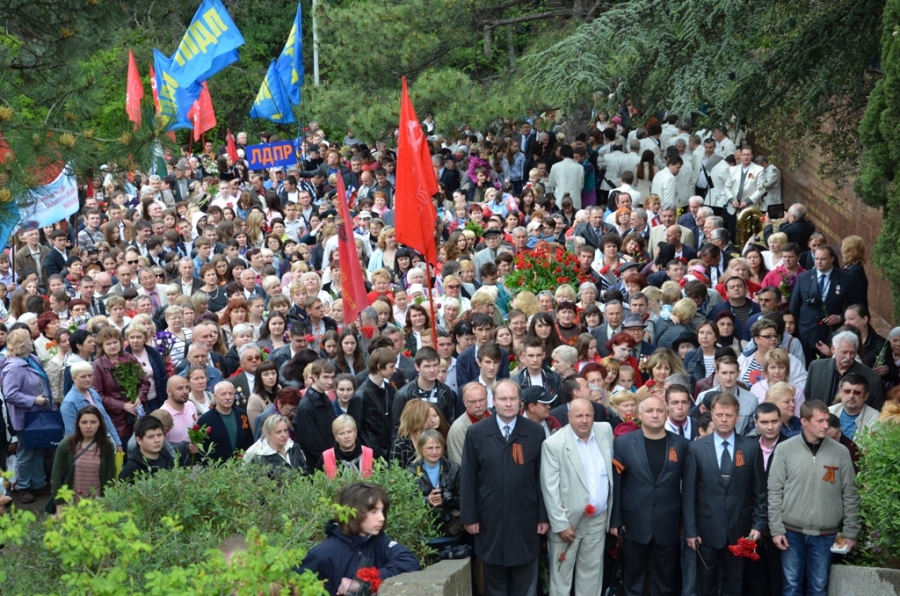 В Ялте отпраздновали 69-ю годовщину Победы