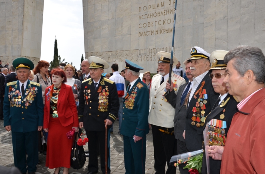 В Ялте отпраздновали 69-ю годовщину Победы
