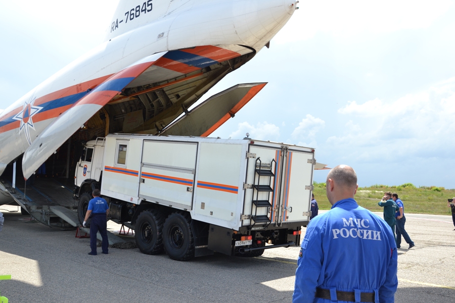 МЧС Крыма усилили бойцами «Центроспаса»