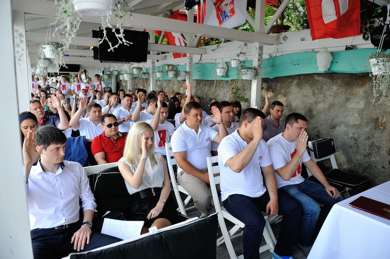 В Крыму создано отделение «Молодой гвардии»