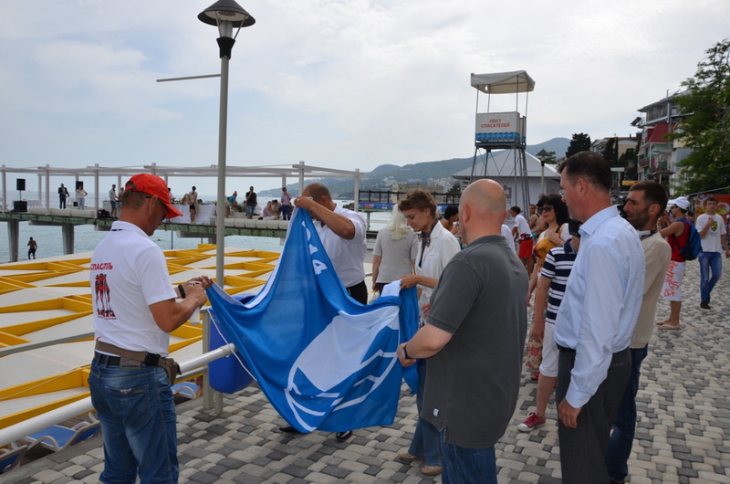 Пляжи ЮБК получили «голубые флаги»