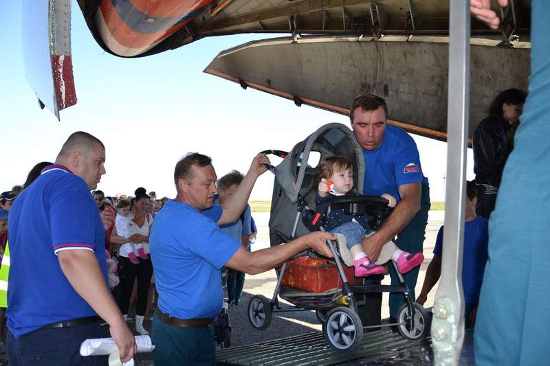 Из Крыма в Россию вылетели 120 украинских беженцев