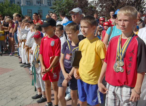 В Симферополе отметили День физической культуры и спорта