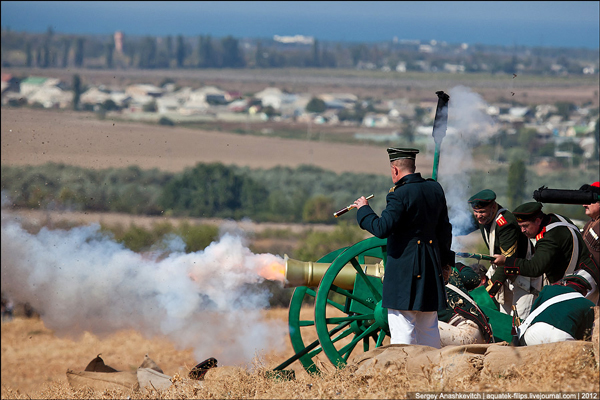 Альминское сражение, В Бахчисарайском районе прошла реконструкция Альминского сражения