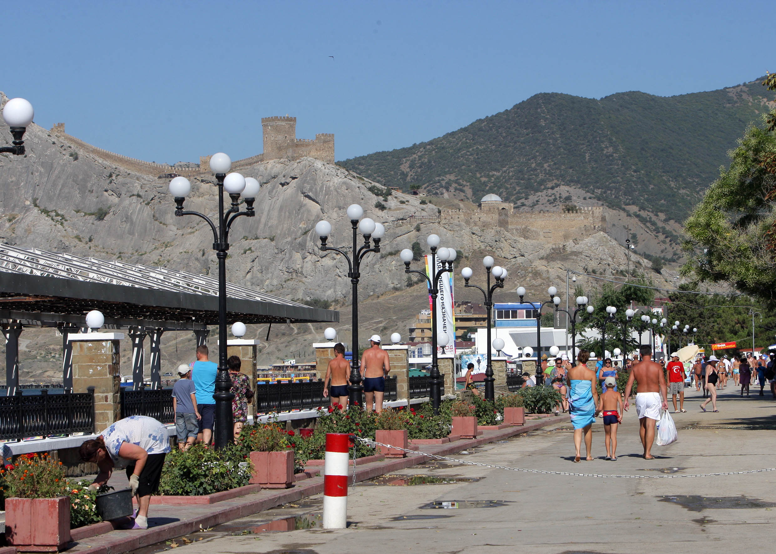 Минкурортов займется набережными Крыма Набережная, Минкурортов займется набережными Крыма