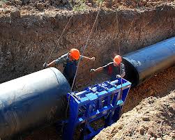 В Евпатории продолжается строительство водовода