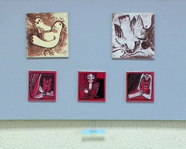 В Севастополе представили керамическую живопись Выставка, выставка «Венок в бессмертие», В Севастополе представили керамическую живопись