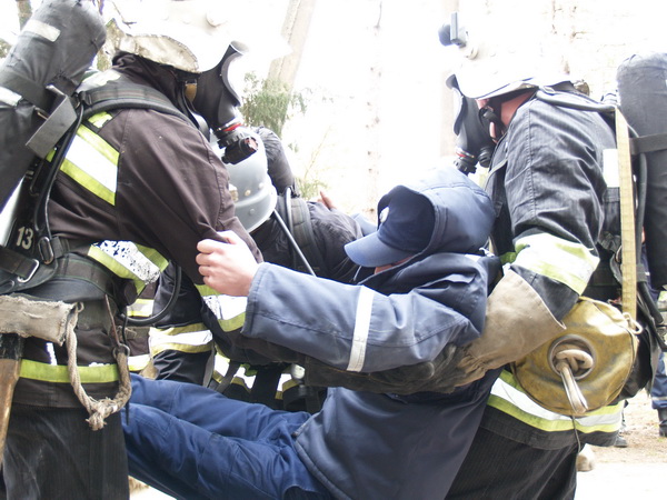 В Симферопольском районе спасатели провели учения