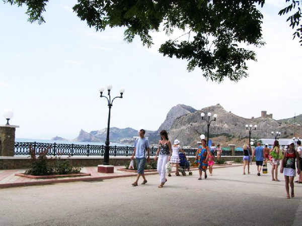 Набережная, На реконструкцию набережной Судака выделят 1 млн. грн.