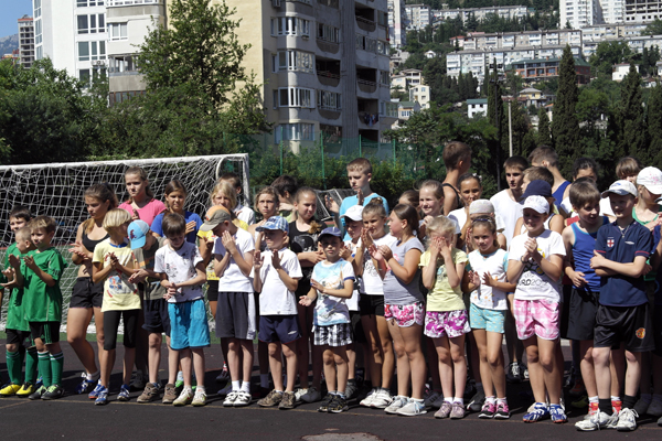 Олимпиада, В Ялте проходит Олимпийский день
