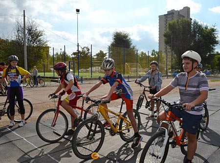 В Евпатории стартовала Неделя мобильности велосипед, В Евпатории стартовала Неделя мобильности
