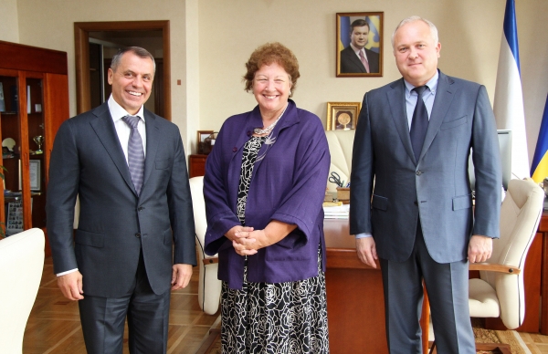 Крымский спикер встретился с главой благотворительного фонда «Флорида» Благотворительность, Крымский спикер встретился с главой благотворительного фонда «Флорида»