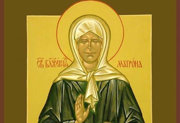 Икона, В Кировский район привезут икону и частицы мощей Матроны Московской