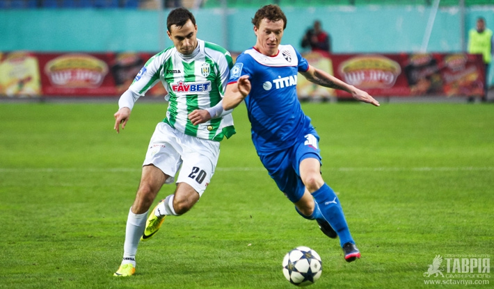 «Таврия» проиграла львовским «Карпатам» Таврия, «Таврия» проиграла львовским «Карпатам»