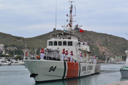 Корабль, В Севастополь прибыл корабль береговой охраны Турции