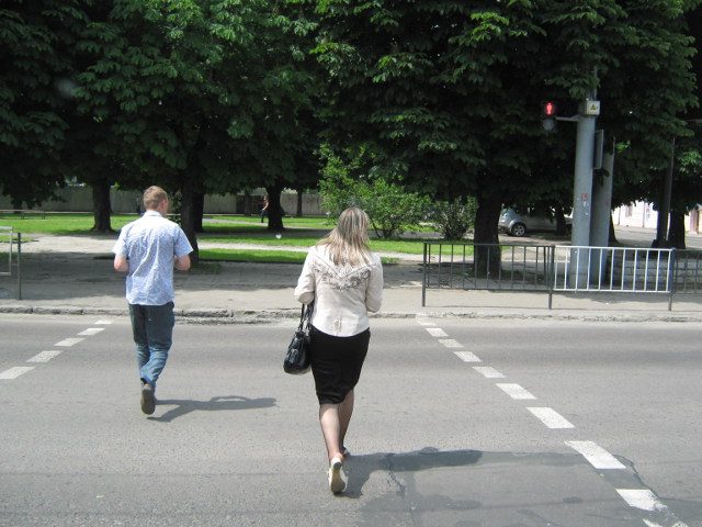 ДТП, В Крыму каждый пятый пешеход переходит дорогу неправильно