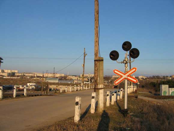 В Крыму проверили все железнодорожные переезды Железнодорожный переезд, В Крыму проверили все железнодорожные переезды