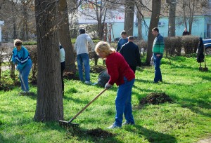 Субботник, В Евпатории прошел субботник