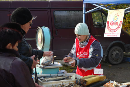 Ярмарка, В Евпатории на ярмарке продали 40 тонн продукции