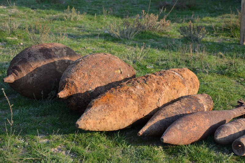 В Армянске обезврежены 52 боеприпаса времен ВОВ Боеприпасы, В Армянске обезврежены 52 боеприпаса времен ВОВ