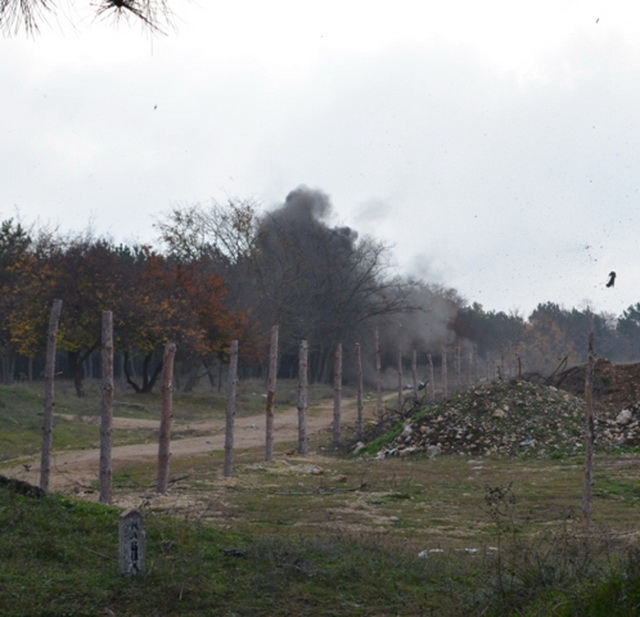 Боеприпасы, В Севастополе уничтожили противопехотную мину