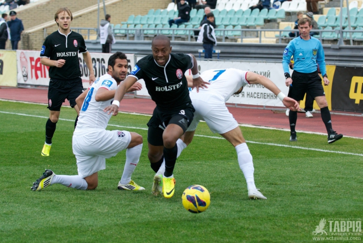 Таврия, Встреча «Таврии» и «Зари» закончилась нулевой ничьей