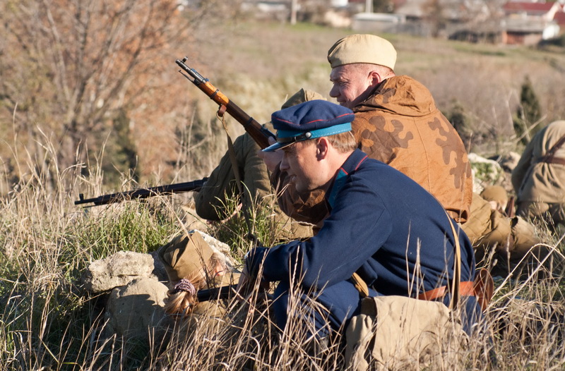 Военно-историческая реконструкция, В Балаклаве прошла историческая реконструкция обороны Севастополя