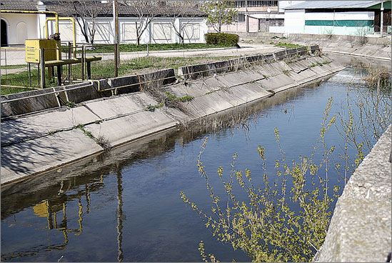 В Феодосии спасатели помогли женщине выбраться из реки Происшествие, В Феодосии спасатели помогли женщине выбраться из реки