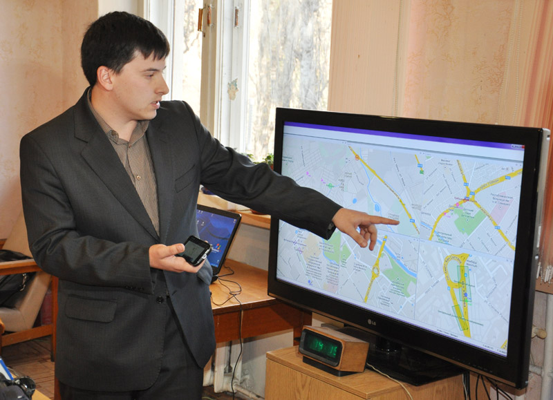 Крымтроллейбус, В Симферополе тестируют систему диспетчеризации троллейбусов