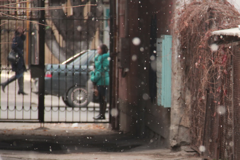 Погода, В Симферополе выпал первый снег