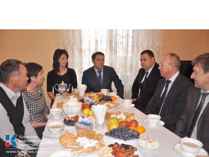 Газификация, В симферопольском микрорайоне Белое-5 появился газ