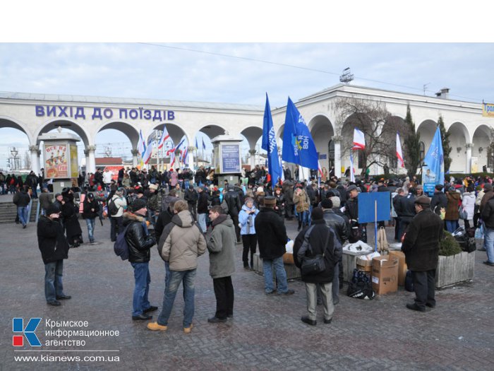 политическая ситуация в Украине, В Симферополе состоится митинг в поддержку Президента Украины 