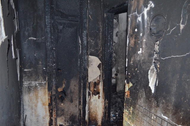 Пожар, Пьяный мужчина спалил квартиру в Севастополе