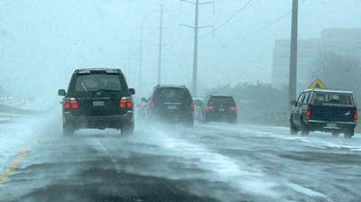 Дорожное движение, В ГАИ призывают крымчан быть внимательнее на дорогах в непогоду