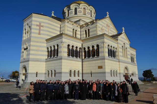молебен, В Севастополе прошел молебен за здравие спасателей     