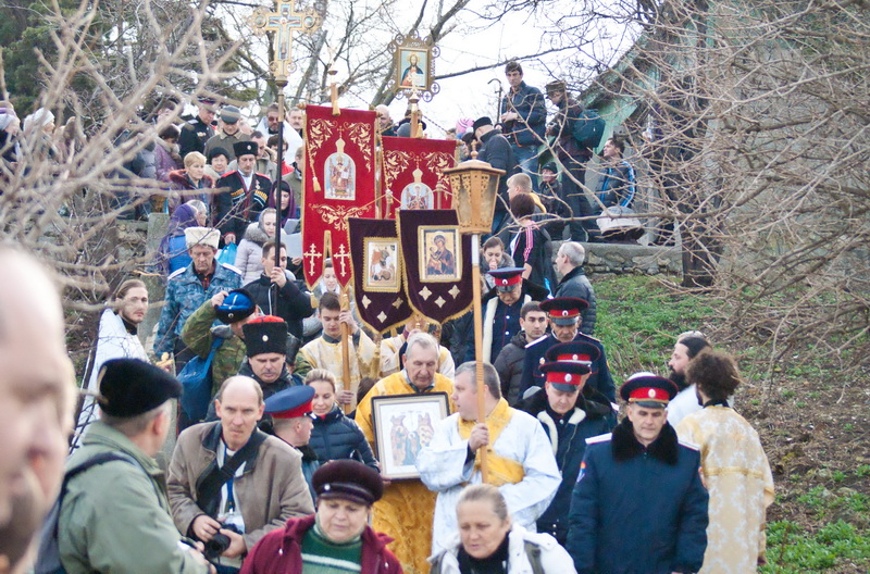 Крещение, В Севастополе отметили Крещение