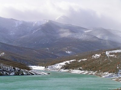 В Алуште из-за ливней увеличился приток в водохранилище В Алуште из-за ливней увеличился приток в водохранилище