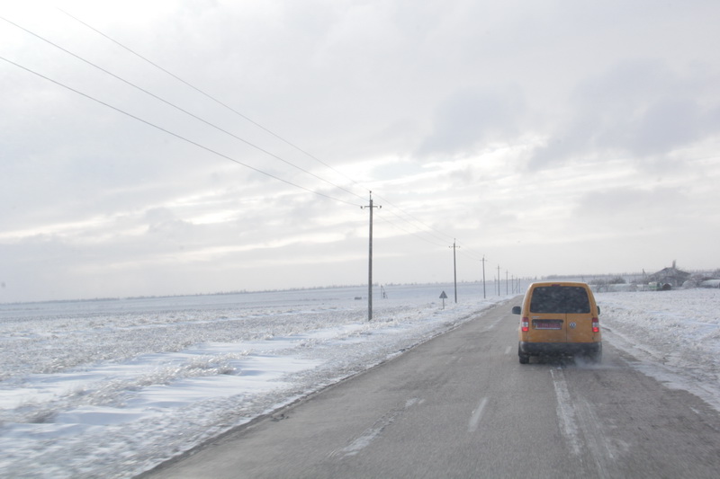 Непогода, Из-за непогоды в Джанкойском районе полностью парализовано движение общественного транспорта