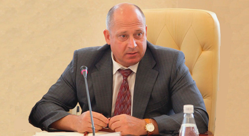 Министр ЖКХ Крыма провел встречу с коллективом предприятия «Вода Крыма» Министр ЖКХ Крыма провел встречу с коллективом предприятия «Вода Крыма»