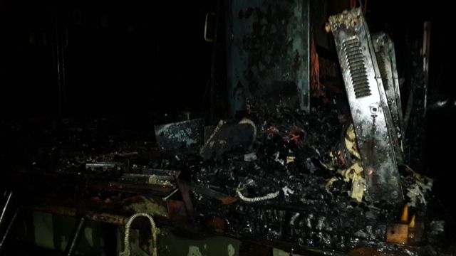 В воинской части в Севастополе произошел пожар В воинской части в Севастополе произошел пожар