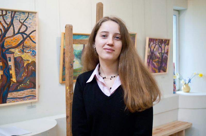 В Севастополе открылась персональная выставка молодой художницы