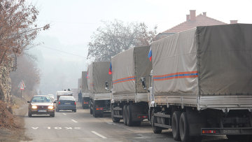 В Крым направлена автоколонна с гуманитарной помощью