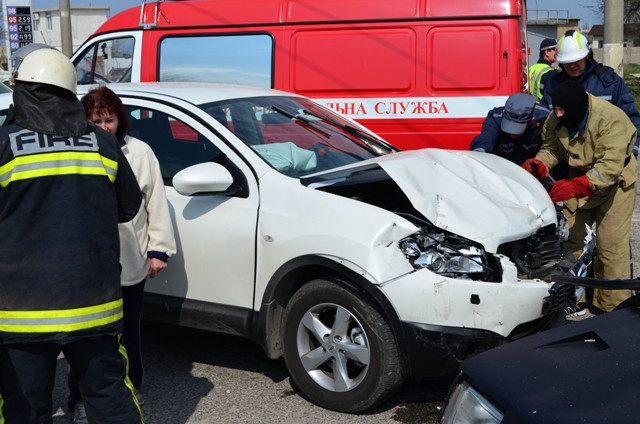 В Севастополе в столкновении автомобилей пострадал пассажир В Севастополе в столкновении автомобилей пострадал пассажир