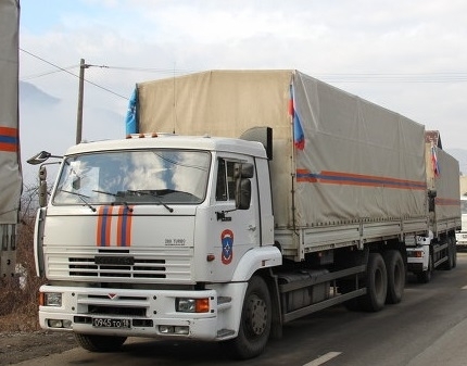 Из Москвы отправили груз для МЧС Крыма и Севастополя Из Москвы отправили груз для МЧС Крыма и Севастополя