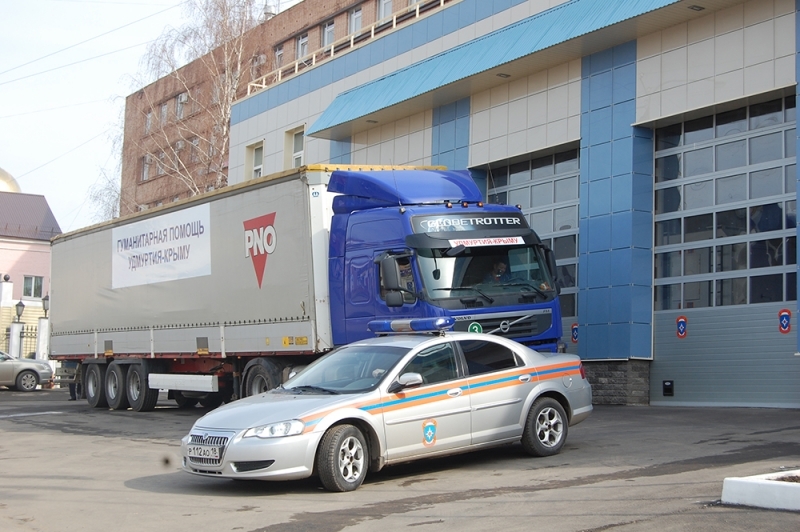 В Крым из Удмуртии направили 20 тонн гуманитарной помощи