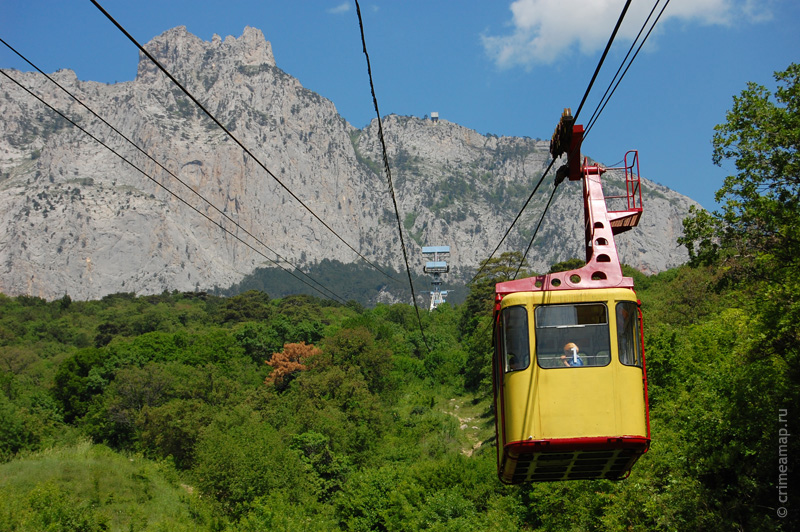 Канатная дорога «Мисхор – Ай-Петри» готова к работе в курортный сезон