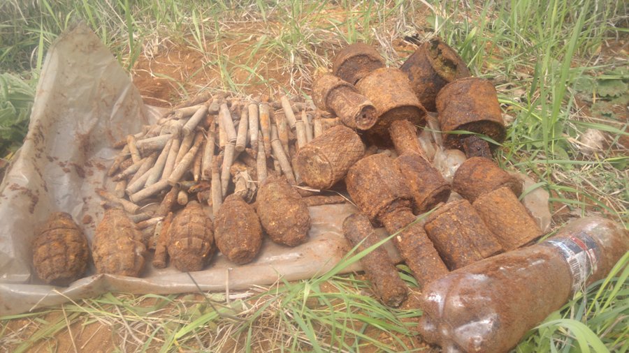 Под Севастополем нашли схроны снарядов времен войны 